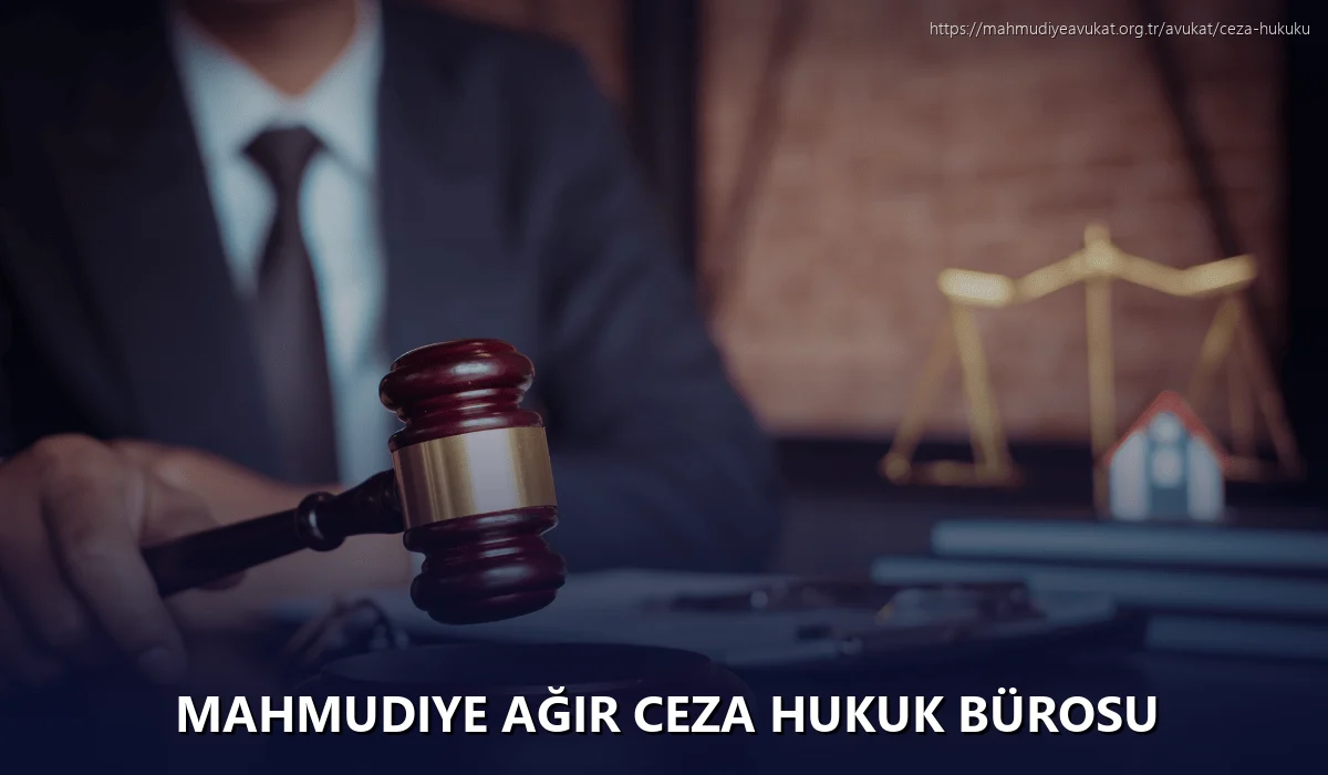 Mahmudiye Ağır Ceza Hukuk Bürosu