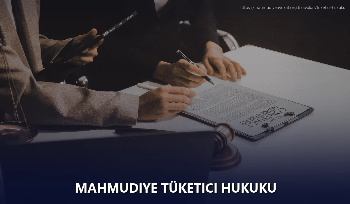 Mahmudiye Tüketici Hukuku