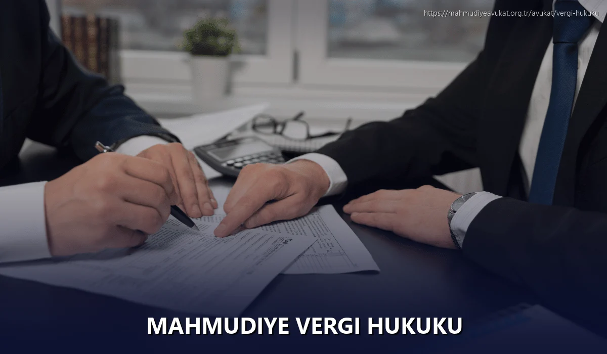 Mahmudiye Vergi Hukuku