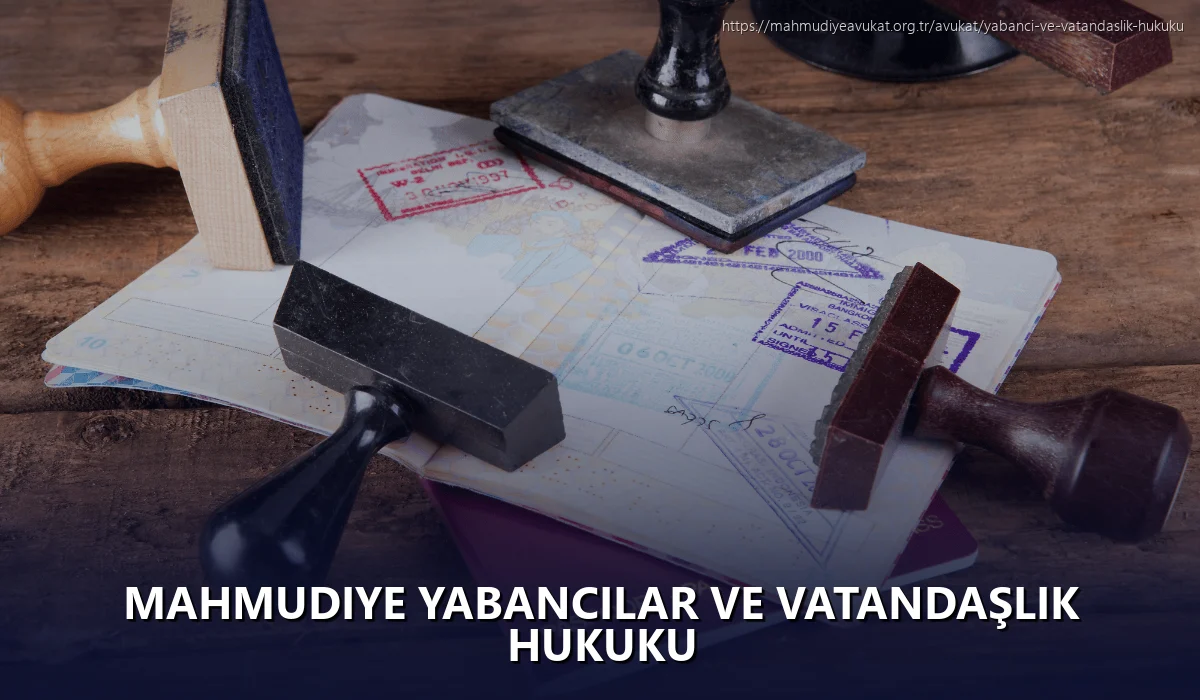Mahmudiye Yabancılar ve Vatandaşlık Hukuku